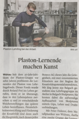 PLASTON Lernende machen Kunst